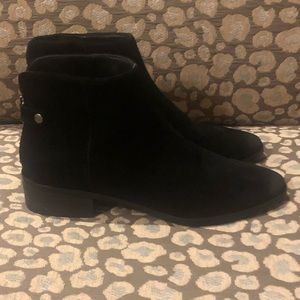 NWT Dolce Vita Black Sued Booties for Fall